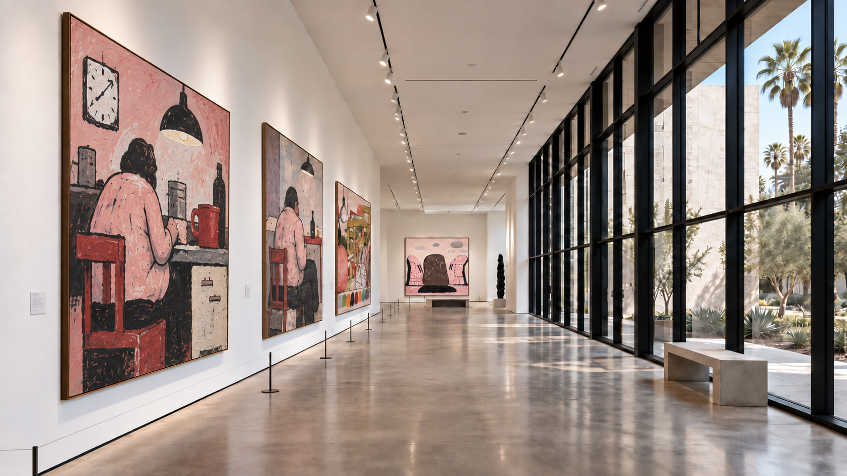 RMTMA corridor gallery interior